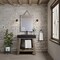 James Martin Vanities Auburn 31.5in Single Sink Console, Weathered Timber w/ Black Matte Mineral Composite Stone Top 165-V31.5-WTB-BM - alternate 2